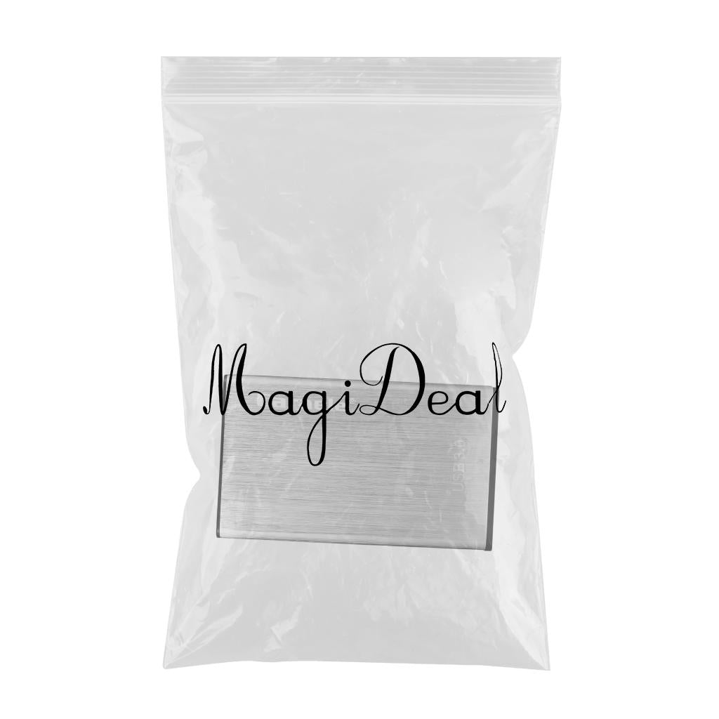 New Portable HDD External Hard Drive Disk USB 3.0 for PC Laptop Silver 1T