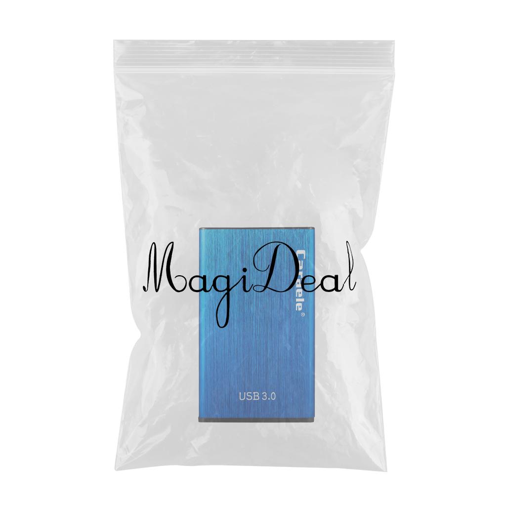 New Portable HDD External Hard Drive Disk USB 3.0 for PC Laptop Blue 2T