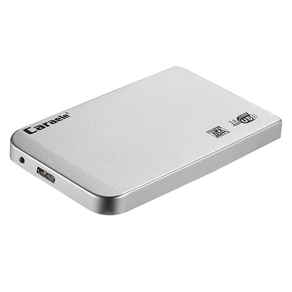 Portable High Speed USB 3.0 Mobile Hard Disk Storage Silver 500GB