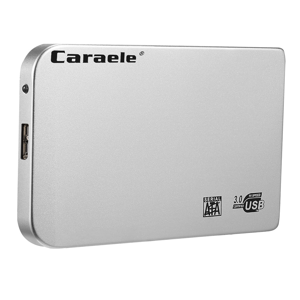 Portable High Speed USB 3.0 Mobile Hard Disk Storage Silver 2T
