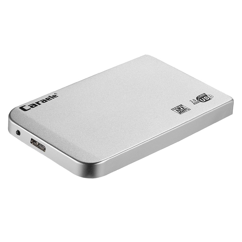 Portable High Speed USB 3.0 Mobile Hard Disk Storage Silver 2T