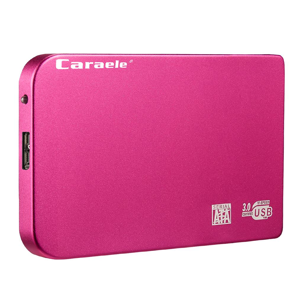 Portable High Speed USB 3.0 Mobile Hard Disk Storage Red 2T