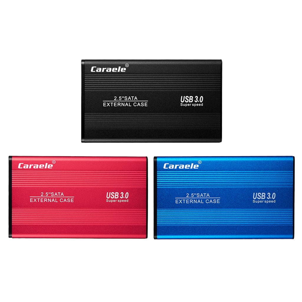 Portable High Speed USB 3.0 External Hard Disk Drive Black 500GB