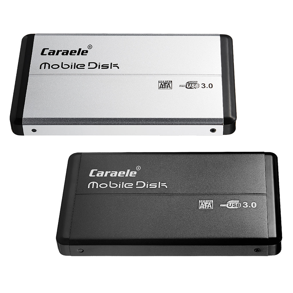 2.5in External USB Hard Drive Disk HDD Enclosure for Laptops Black 500GB