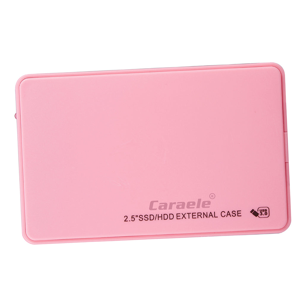 2.5in External USB Hard Drive Disk HDD SSD Enclosure for Laptop Red 2TB