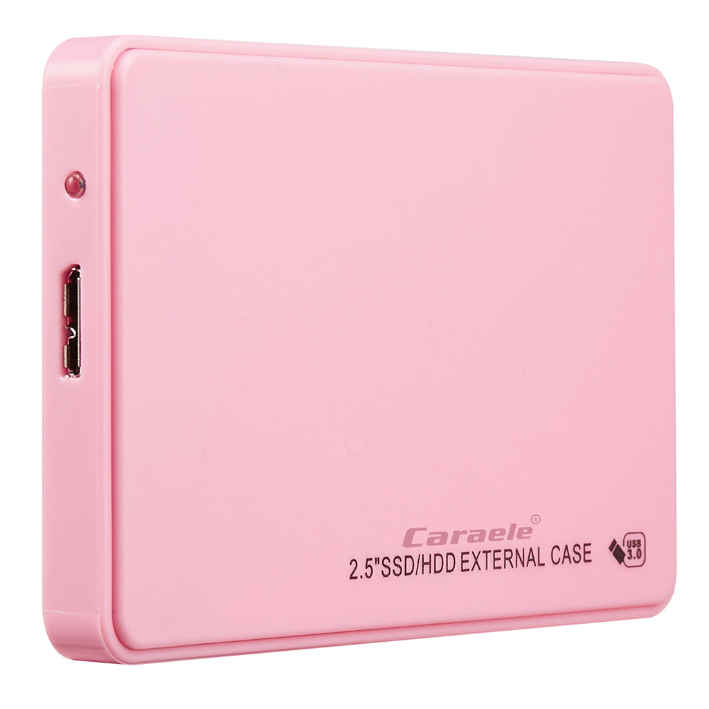 2.5in External USB Hard Drive Disk HDD SSD Enclosure for Laptop Red 2TB