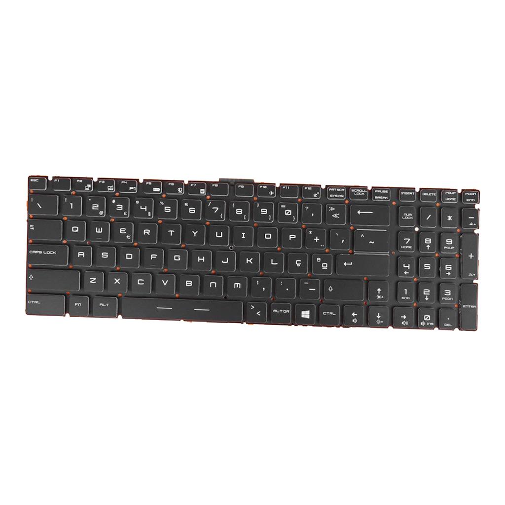 New Full Colorful Backlit Keyboard Portuguese for MSI Steel GS60 GS70 GT72
