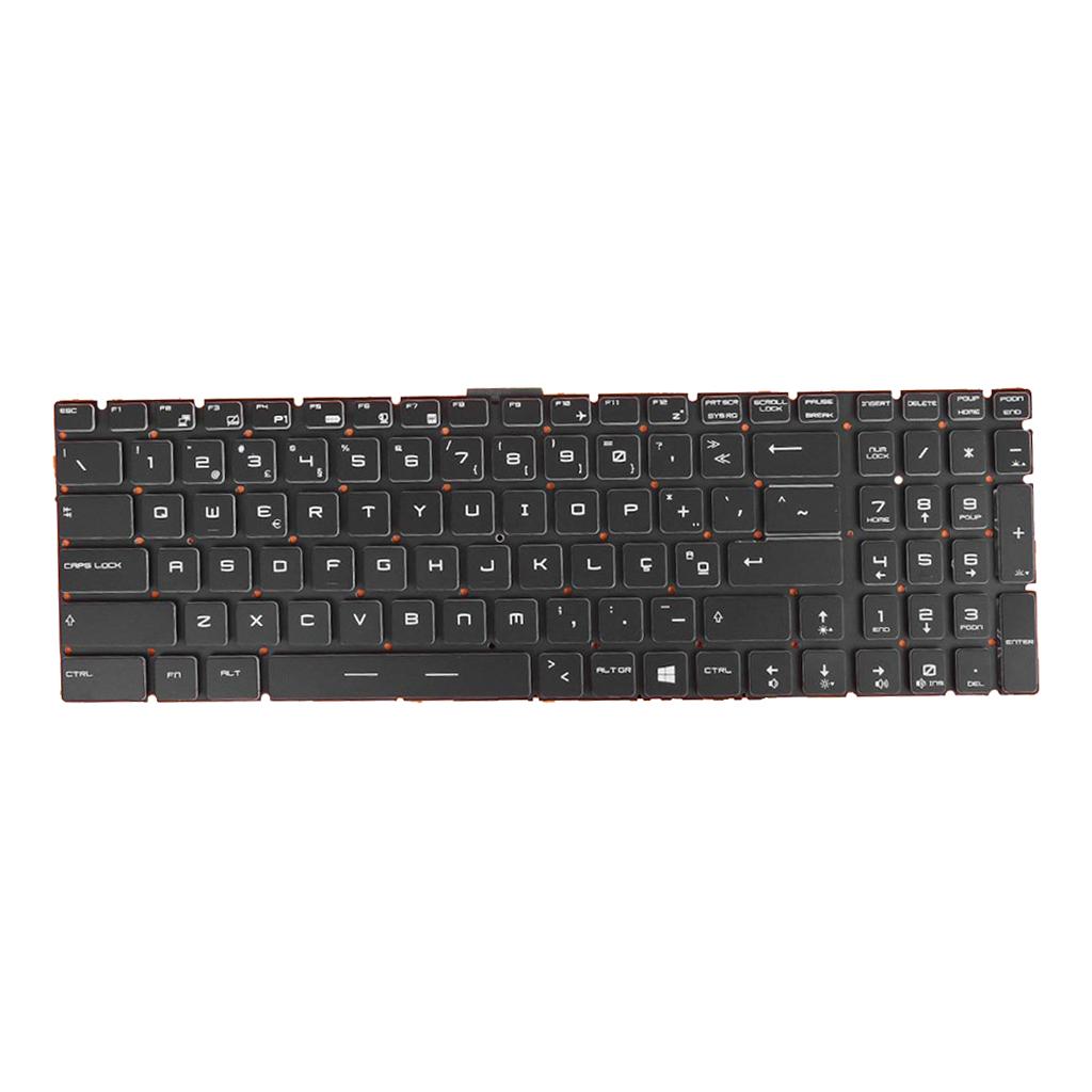 New Full Colorful Backlit Keyboard Portuguese for MSI Steel GS60 GS70 GT72