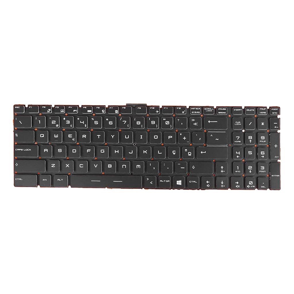 New Full Colorful Backlit Keyboard Portuguese for MSI Steel GS60 GS70 GT72