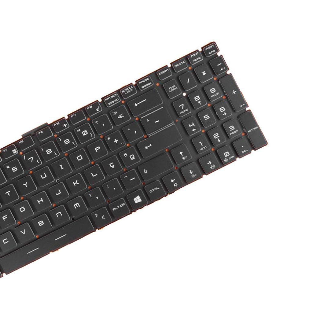 New Full Colorful Backlit Keyboard Portuguese for MSI Steel GS60 GS70 GT72