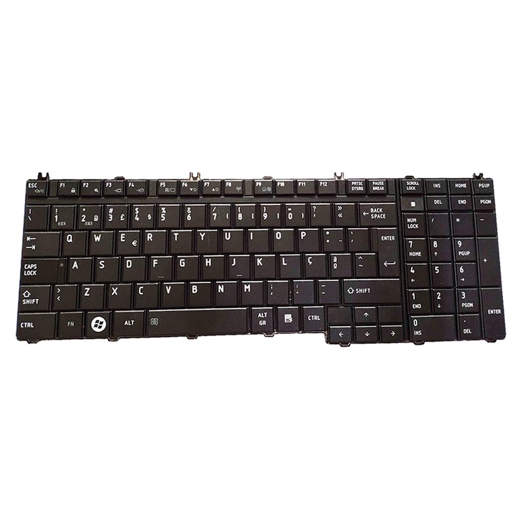 Replacement Keyboard Portuguese Replace Part for Toshiba Satellite P300 P305