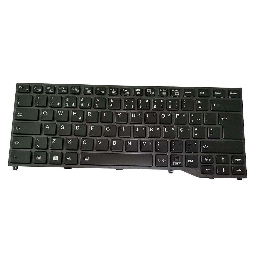 New ABS Replacement Keyboard Portuguese Black for Fujitsu LifeBook U747 E549