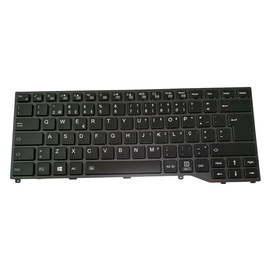 New ABS Replacement Keyboard Portuguese Black for Fujitsu LifeBook U747 E549