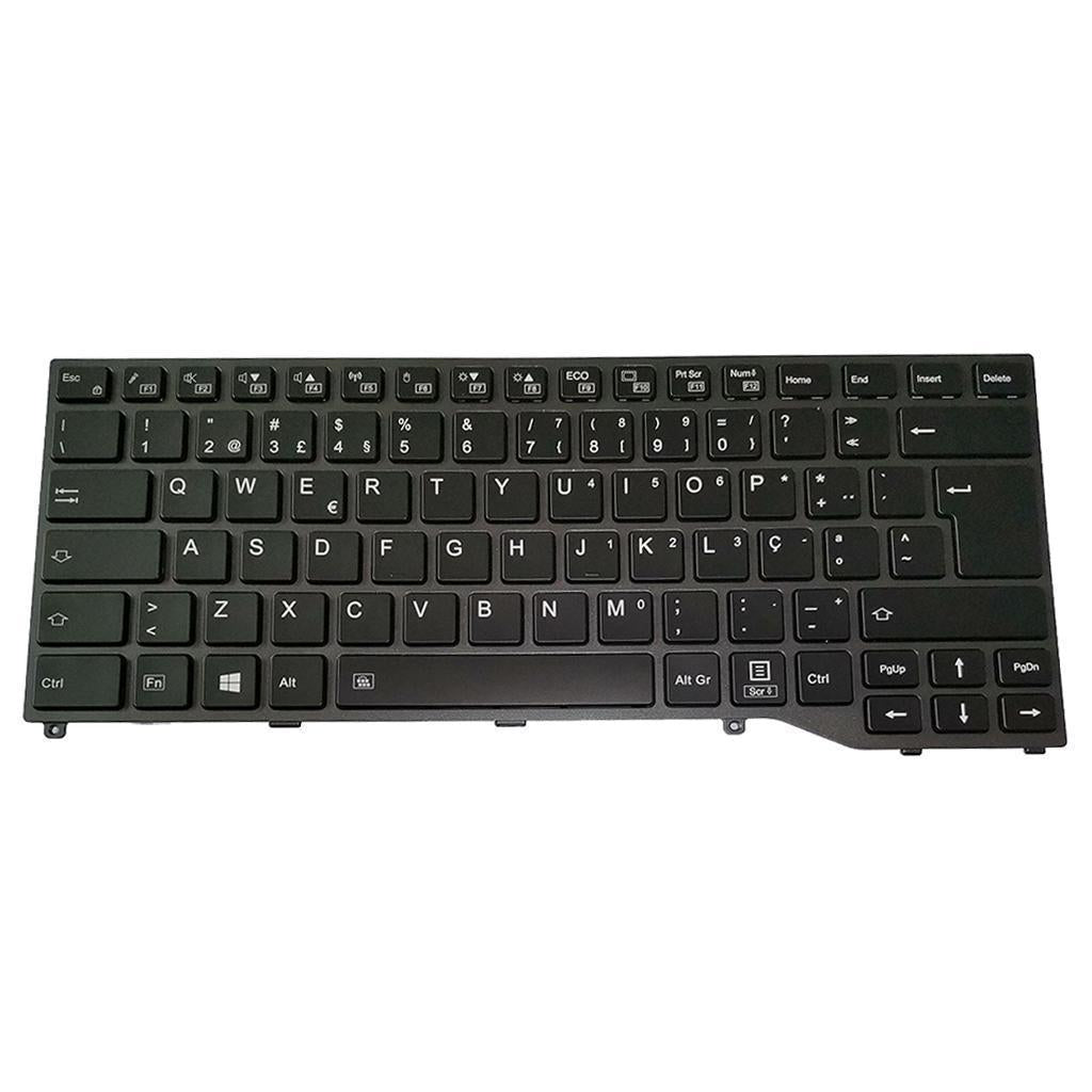 New ABS Replacement Keyboard Portuguese Black for Fujitsu LifeBook U747 E549