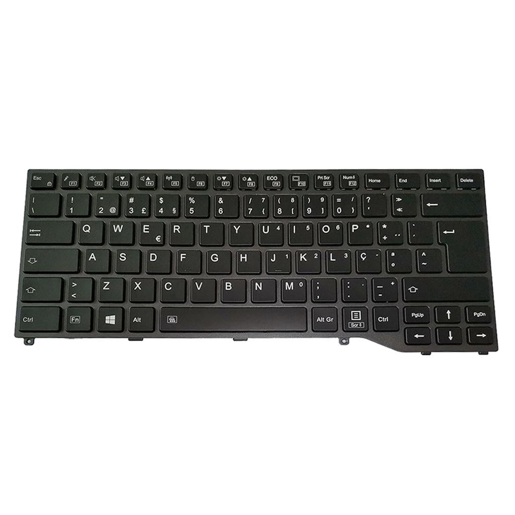 New ABS Replacement Keyboard Portuguese Black for Fujitsu LifeBook U747 E549