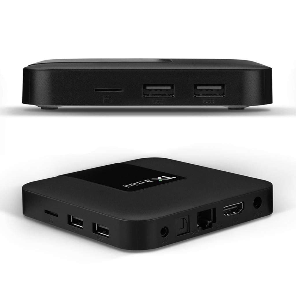 TX3 Mini Android7.1 TV Set-top BOX Media Player 2GB+16GB UK Dual Frequency