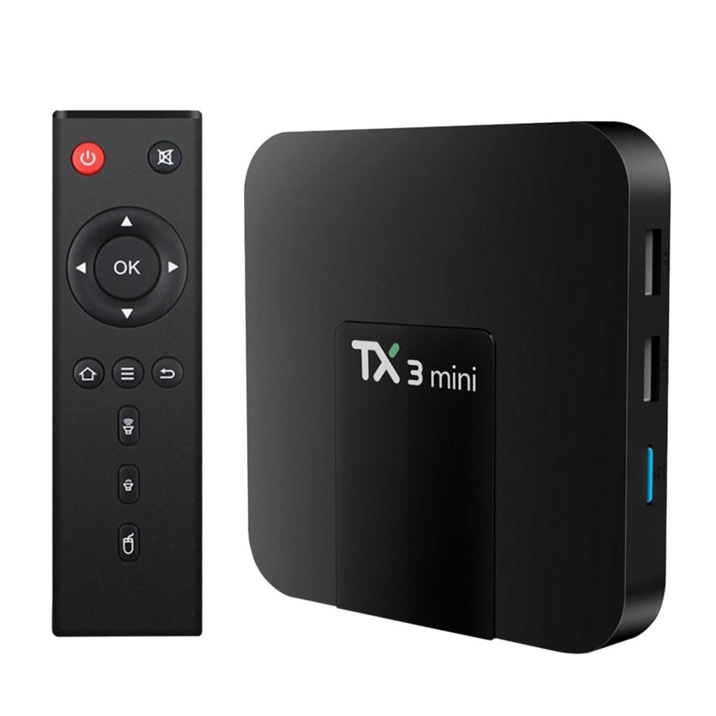 TX3 Mini Android7.1 TV Set-top BOX Media Player 2GB+16GB AU Single Frequency