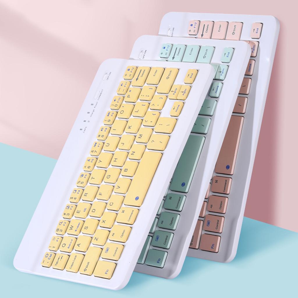 2.4GHz Bluetooth Keyboard Mouse Comb Set for iPad 10 inch blue