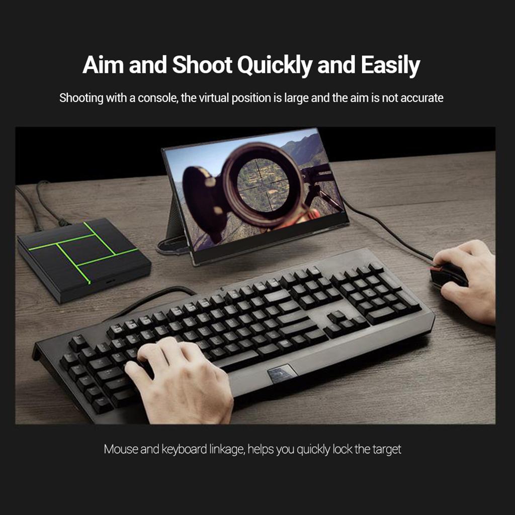 Keyboard Mouse Converter Mobile Phone Gaming Adapter for Android for IOS