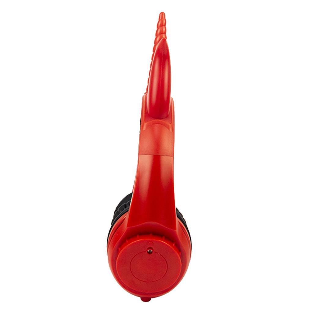 Cute Unicorn 3.5mm Wired Headphone Girls 103dB Music Headset Red