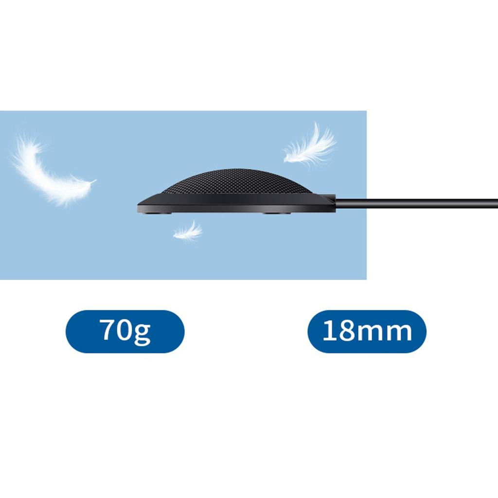 USB Omni-Directional USB Space-saving Surface-Mount Condenser Conference MIC