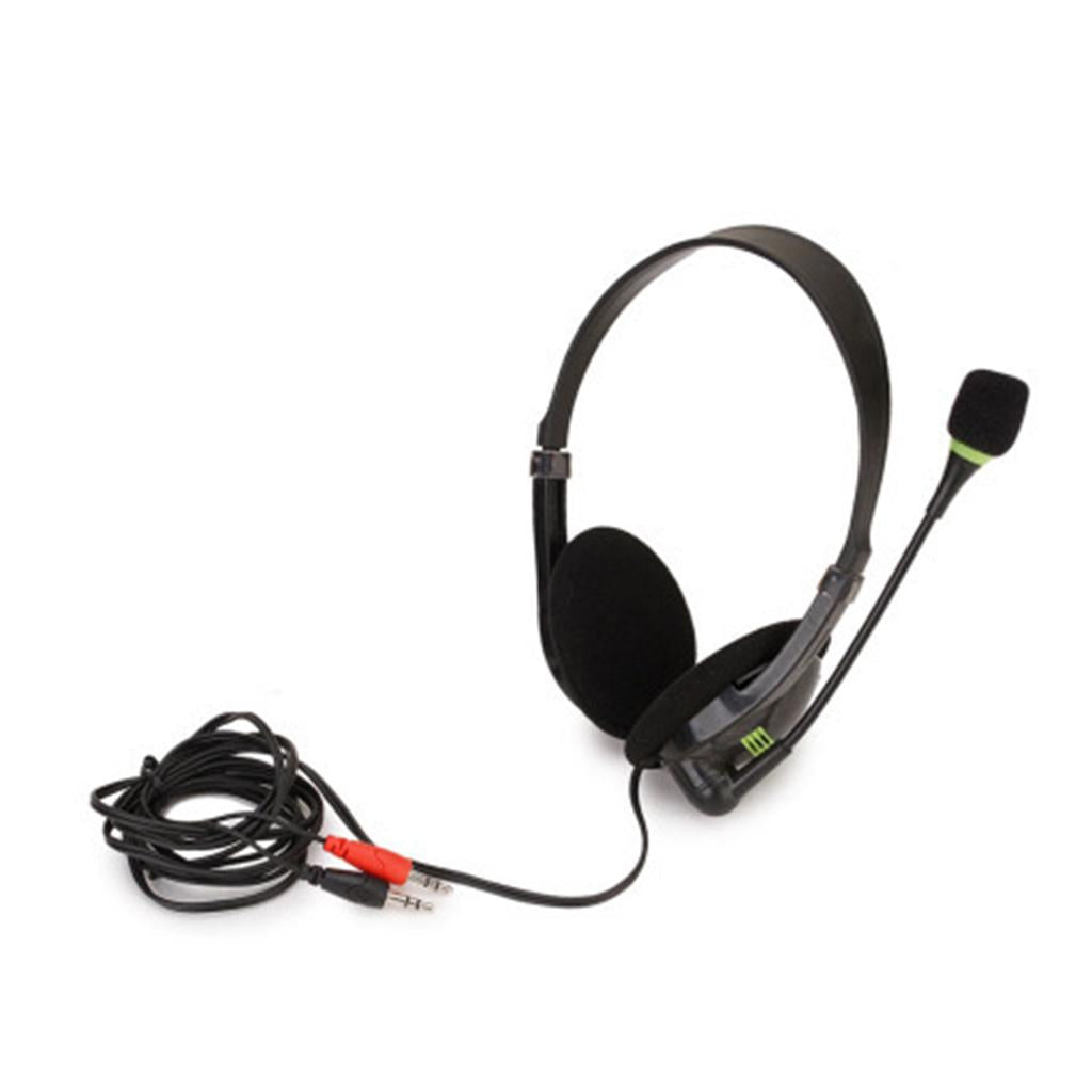 3.5mm Stereo PC Computer Headset with Mic Noise Cancelling for Call Center