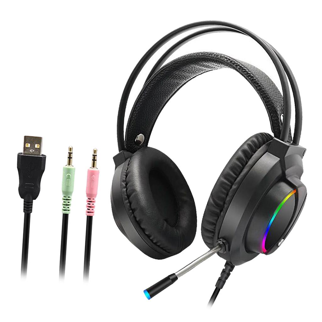 K1 Gaming Headset Headphone w/ Microphone for PS4 PC Laptop 3.5mm