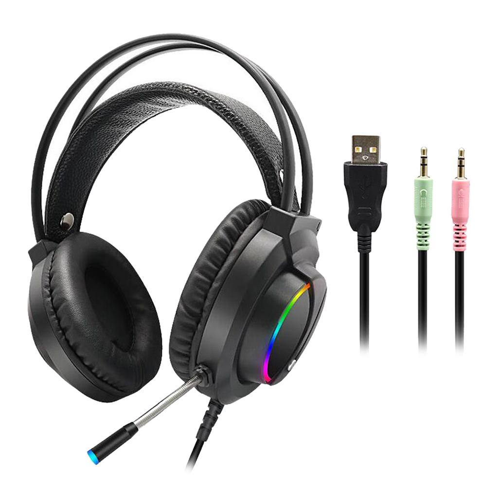 K1 Gaming Headset Headphone w/ Microphone for PS4 PC Laptop 3.5mm