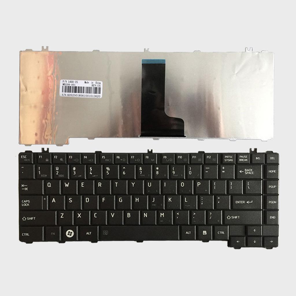 US Laptop Keyboard for Toshiba Satellite C600 L600 L630 L645 L645D L730 L735