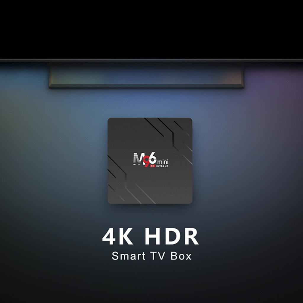 TV Android 9.0 RK3228A 2G+16G Wifi 2.4G 5G Media Player Set Top Box UK