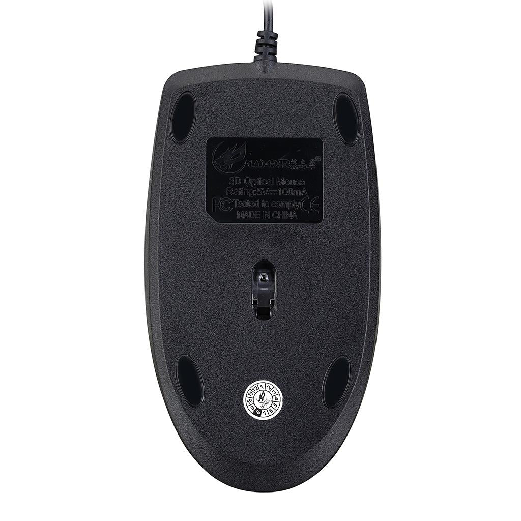 Wired Keyboard and Wired Mouse Set Plug & Play for PC Desktop Laptop