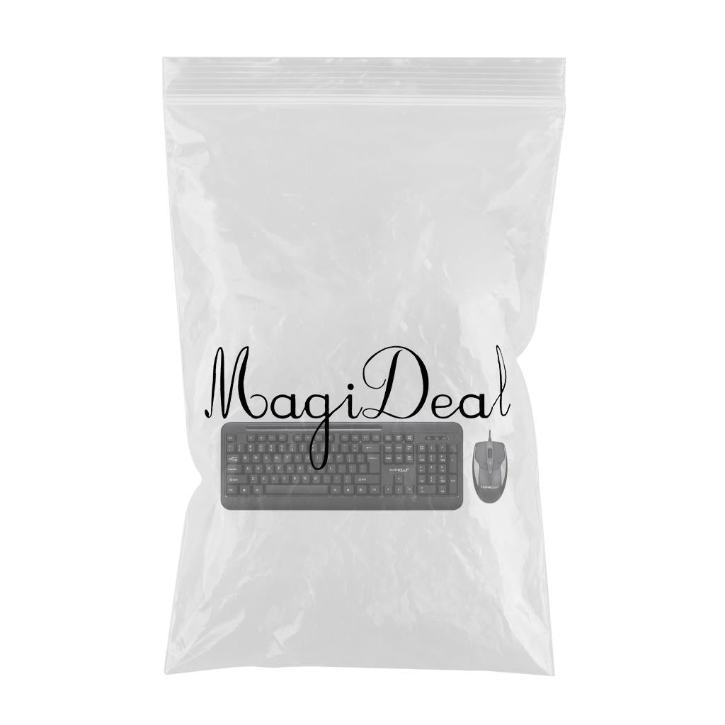 Wired Keyboard and Wired Mouse Set Plug & Play for PC Desktop Laptop