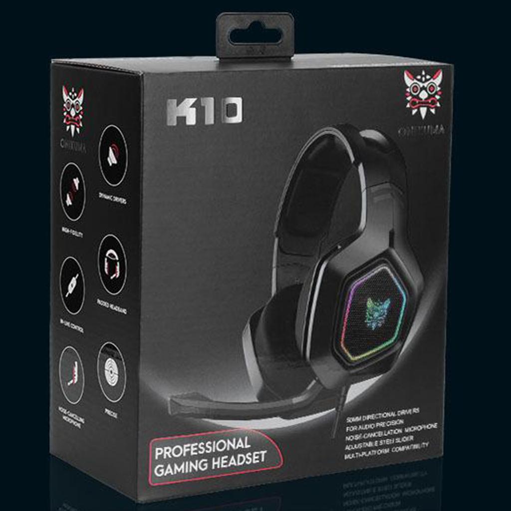 3.5mm Wired Gaming Headset Headphones With Microphone For PC Laptop Phone