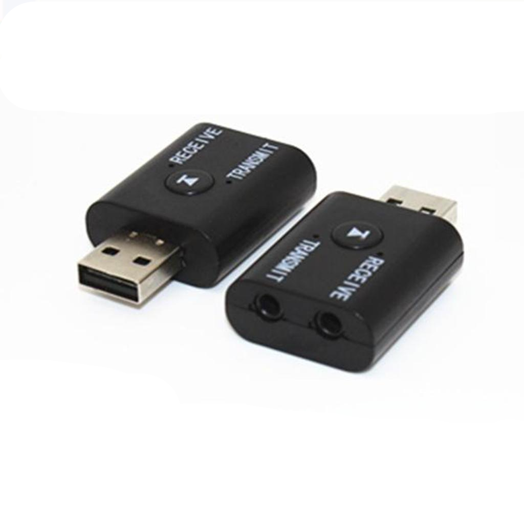 Bluetooth 5.0 Audio Receiver Transmitter 3.5mm Jack Music Adapter for Car PC