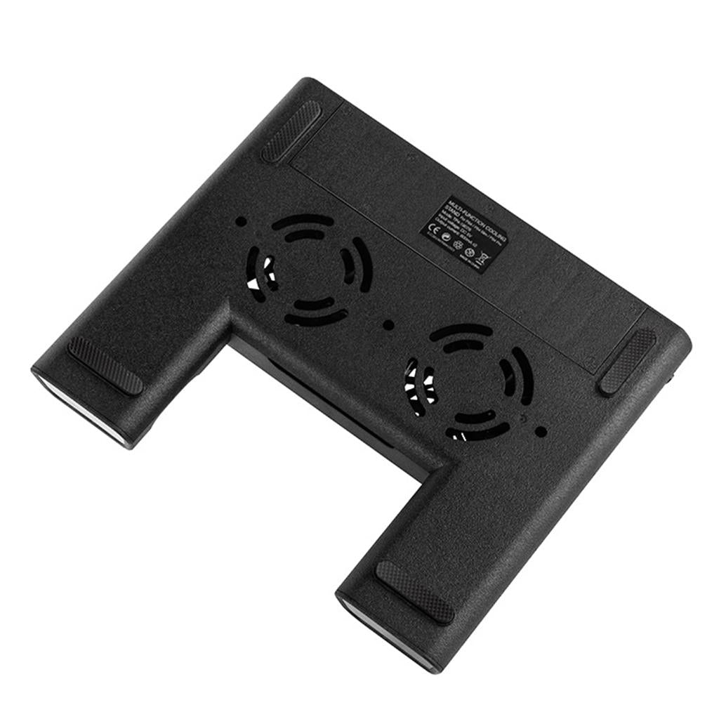 Vertical Stand Cooling Fan Dual Controller Charging Station for PS4/PS4 Pro