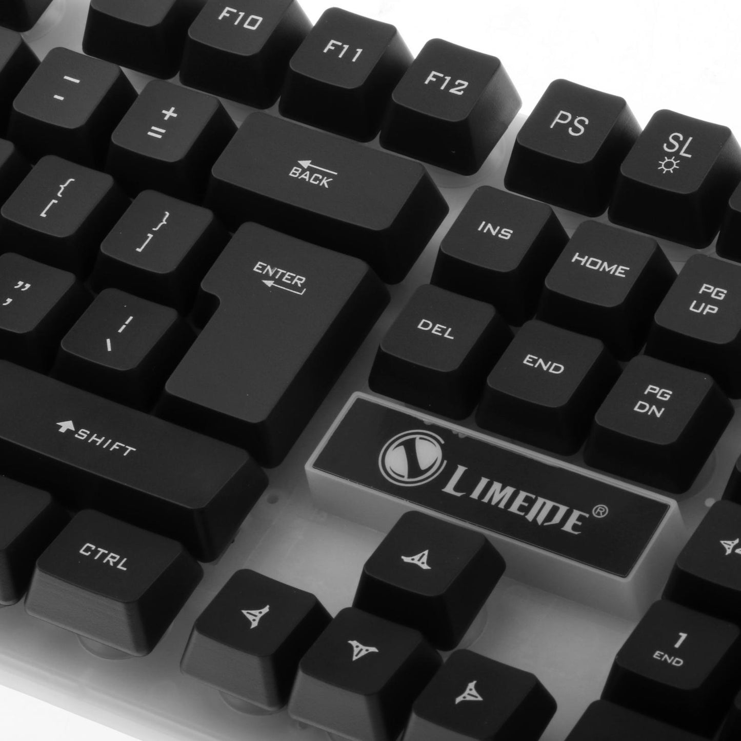 Wired Gaming Keyboard RGB Backlit Multimedia Keys orange