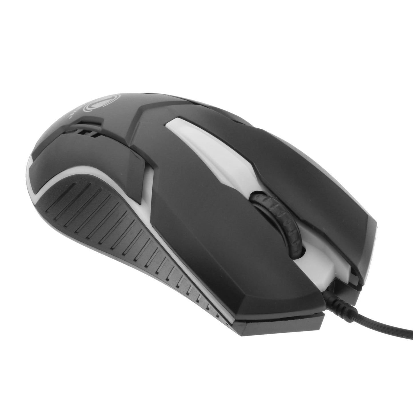 Wired Gaming Keyboard RGB Backlit Multimedia Keys black 1 set