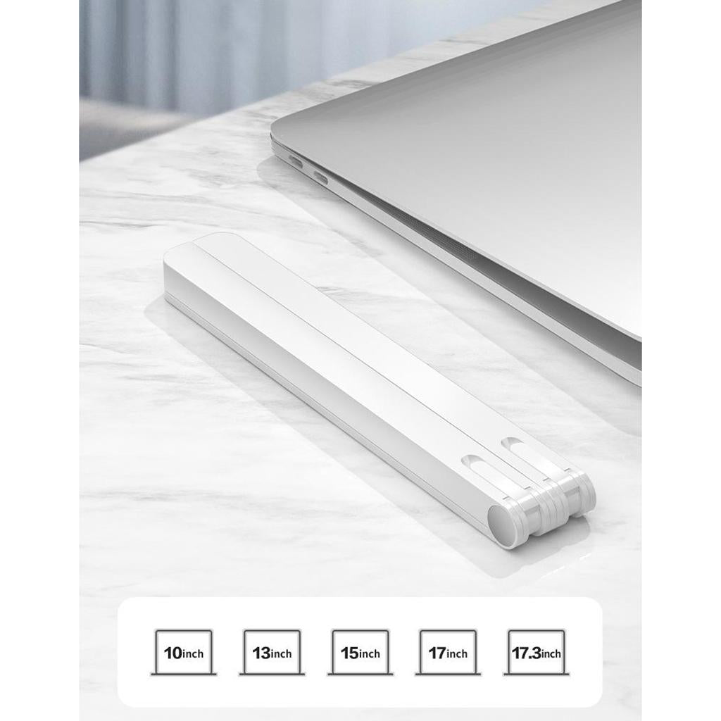 Foldable Laptop Stand Riser Adjustable with Cooling Fan for MacBook Air Pro