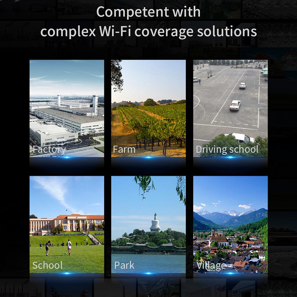 CF-EW74 WiFi Range Extender 1200Mbps Repeater POE Dual Band Bridge Mode