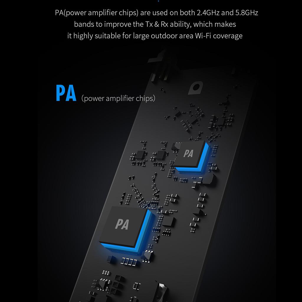 CF-EW74 WiFi Range Extender 1200Mbps Repeater POE Dual Band Bridge Mode