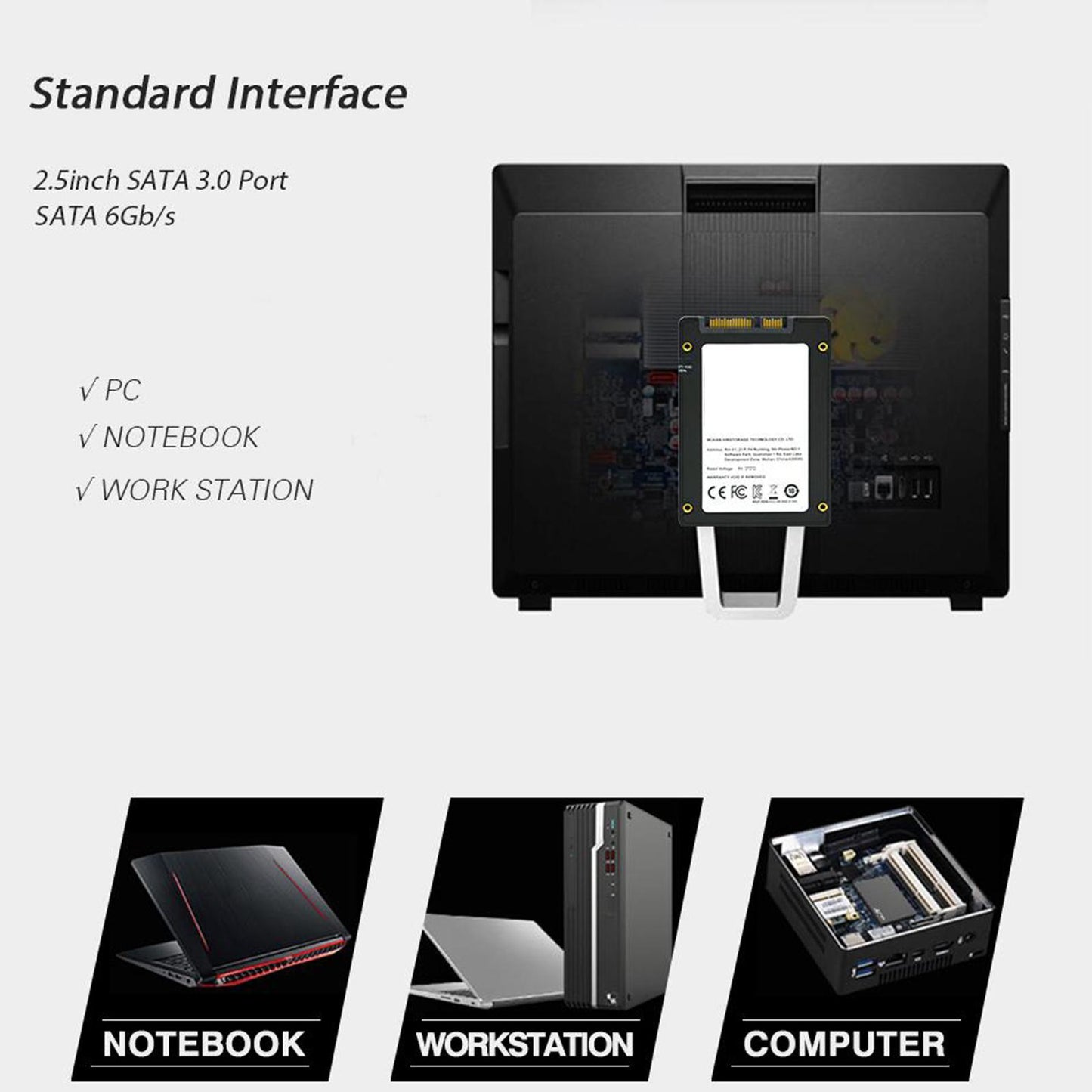 Hikvision HikStorage SSD 120/240/960/480/1920GB NAND Flash 240GB