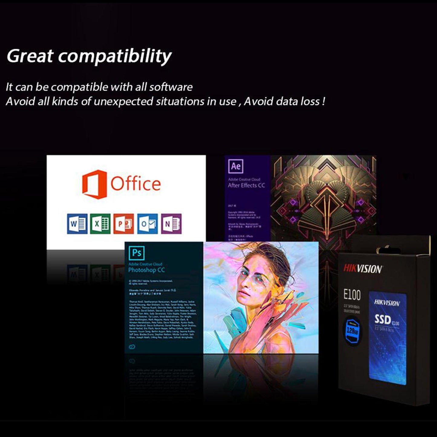 HIKVISION E100 SSD SATA III 2.5-inch Internal Solid State Drive 256GB