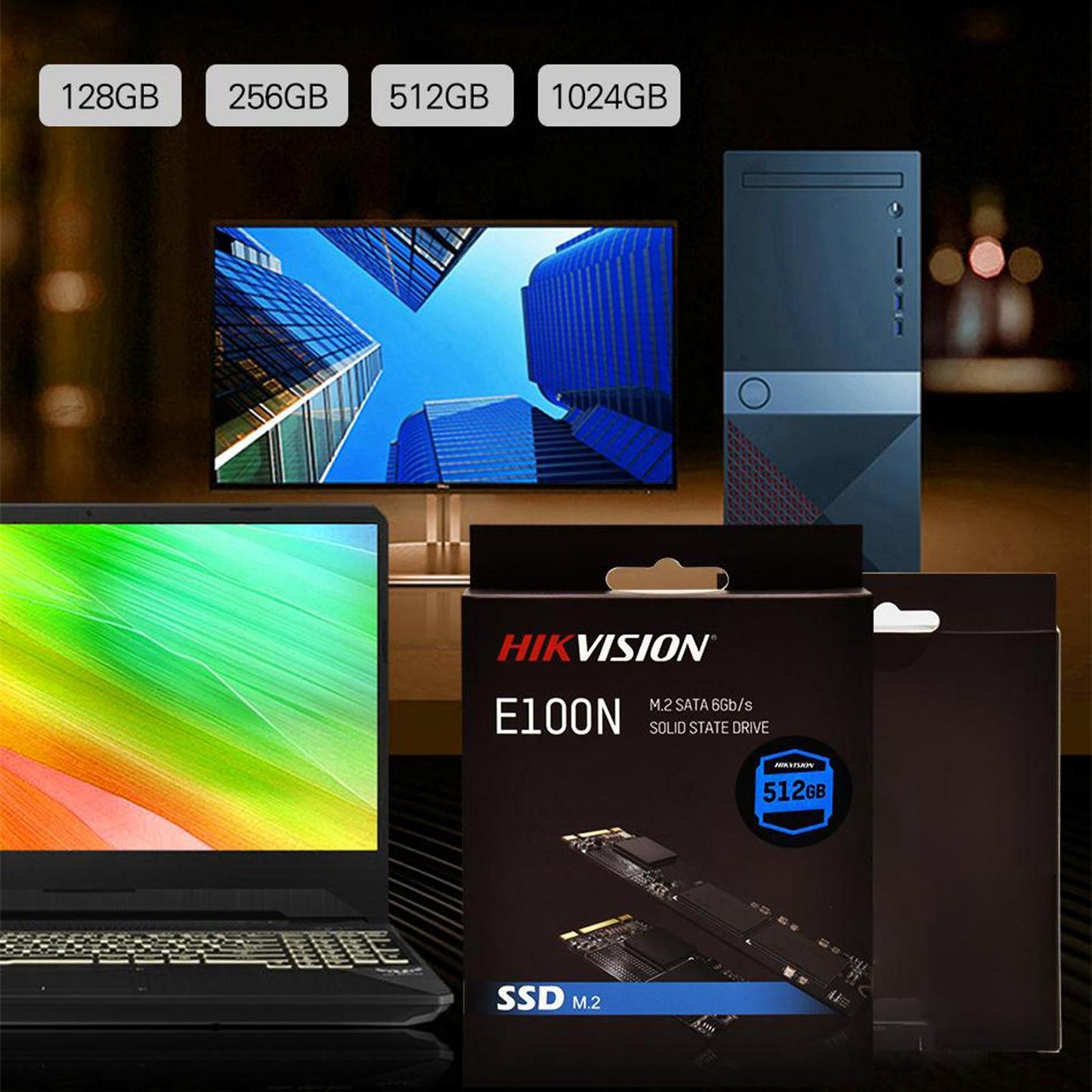 E100N SSD Internal 128GB/256GB/512GB/1024GB Anti-vibration Notebook 128G