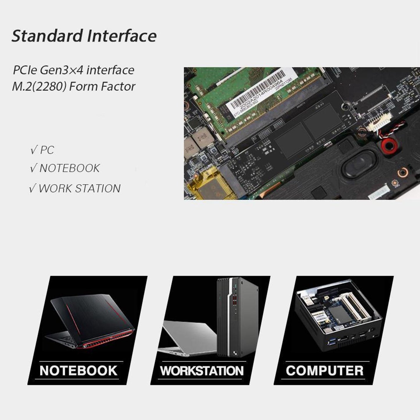 Hikvision Internal SSD M.2 2280 PCIe Gen3x4 interface Solid State Disk 128G