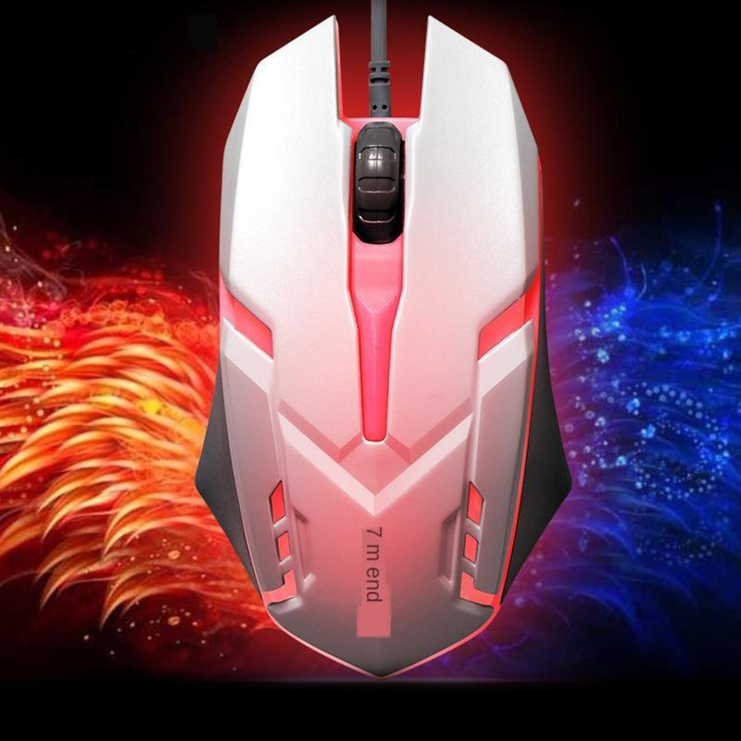 RGB Backlit Mechanical Gaming Keyboard 104 Keys USB Black Keyboard mouse