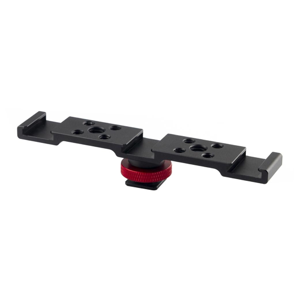 Hot Flash Shoe Mount Bracket for DSLR Camcorder Aluminium Alloy Accessory