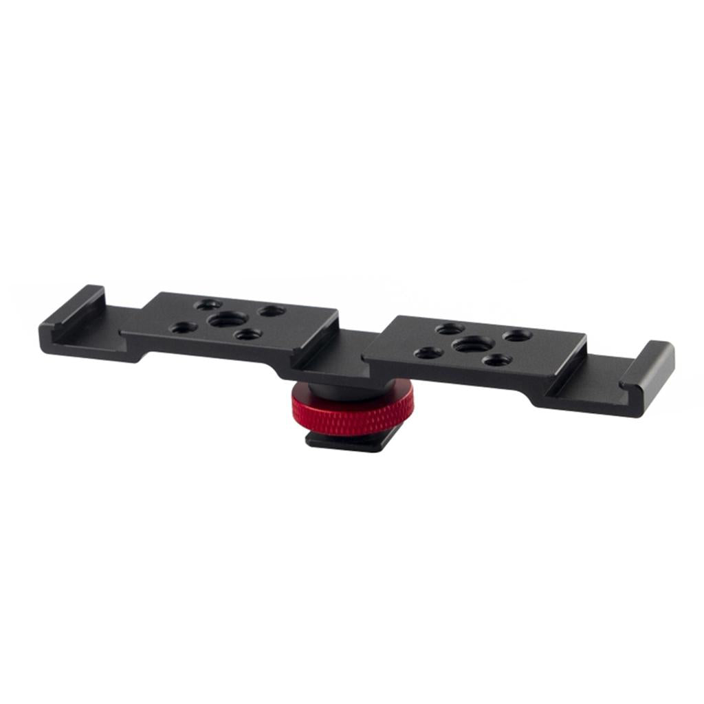 Hot Flash Shoe Mount Bracket for DSLR Camcorder Aluminium Alloy Accessory