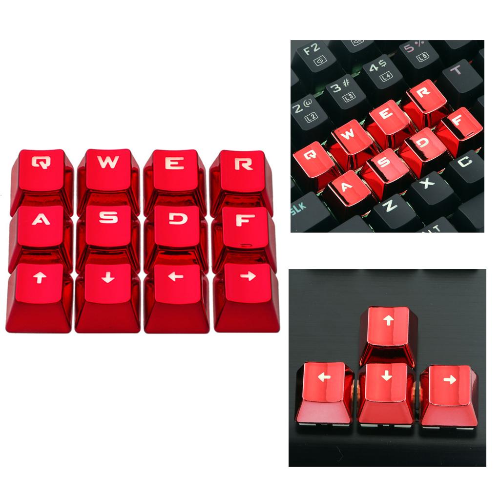 PBT Keycap Switch Key Caps for Cherry MX Mechanical Keyboard Wine Red