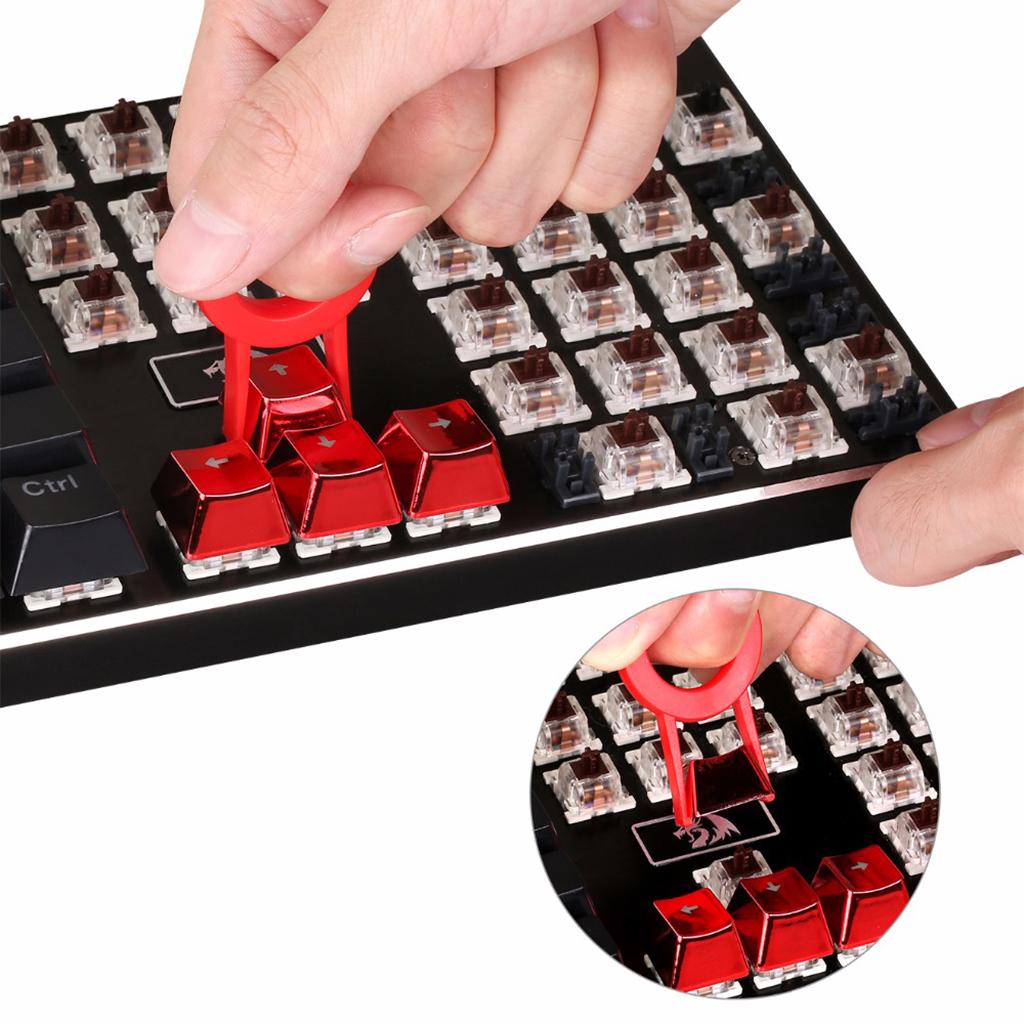 PBT Keycap Switch Key Caps for Cherry MX Mechanical Keyboard Wine Red
