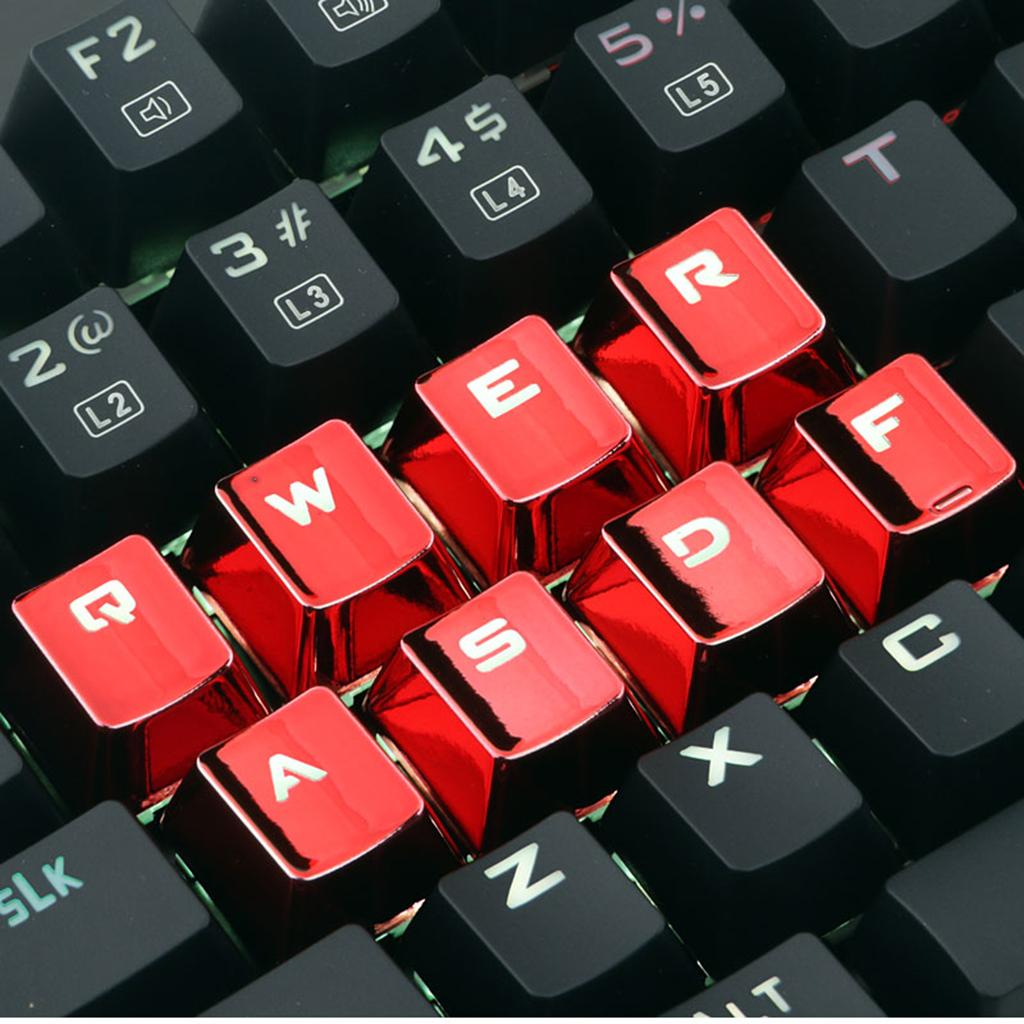 PBT Keycap Switch Key Caps for Cherry MX Mechanical Keyboard Wine Red